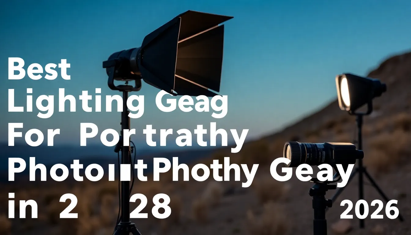 Best Lighting Gear for Portrait Photography in 2026