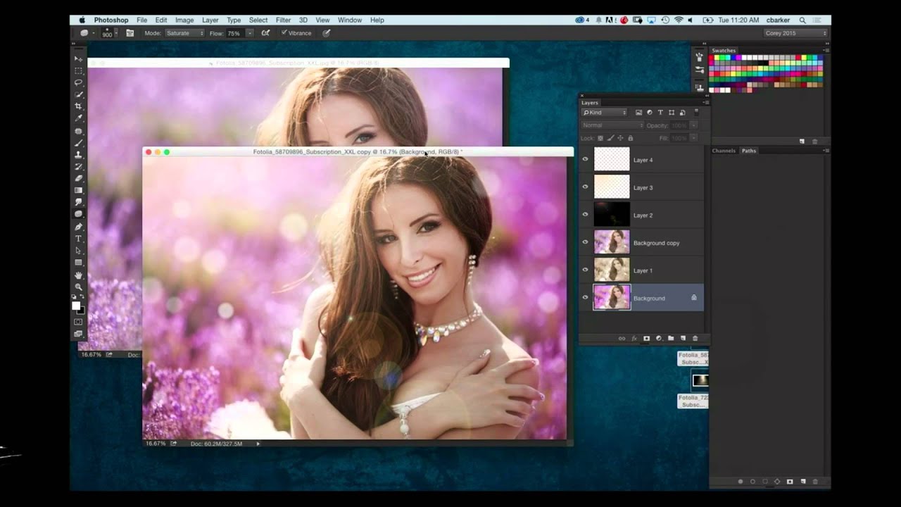 Fake Light That Looks Real: A Photoshop Layering Method for Portrait Photographers