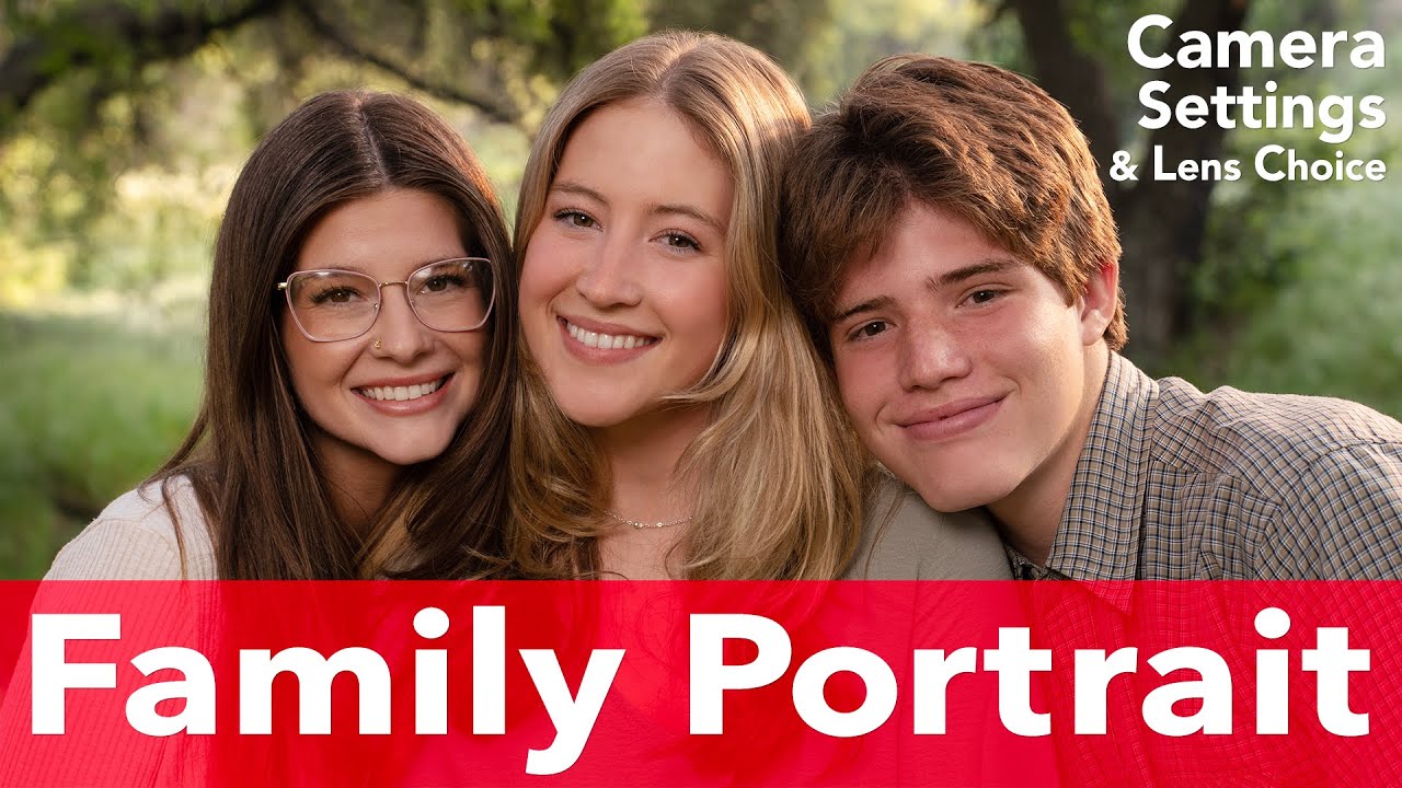 Focal Length, Aperture, and Outdoor Light: What Actually Works for a 7-Person Family Portrait
