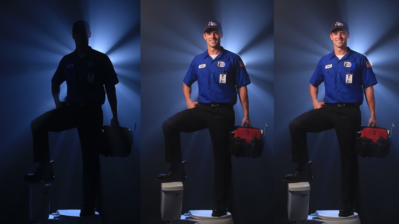 How to Build a Three-Light Superhero Setup with Cookie Effects and Smoke — A Working Breakdown