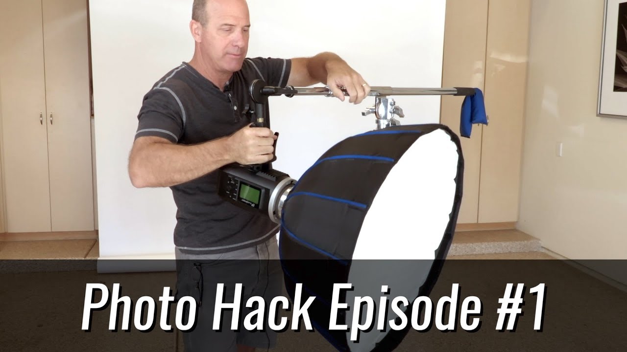 How to Stop Your Strobe from Spinning on a Boom Arm (Joel Grimes' Two-Minute Fix)