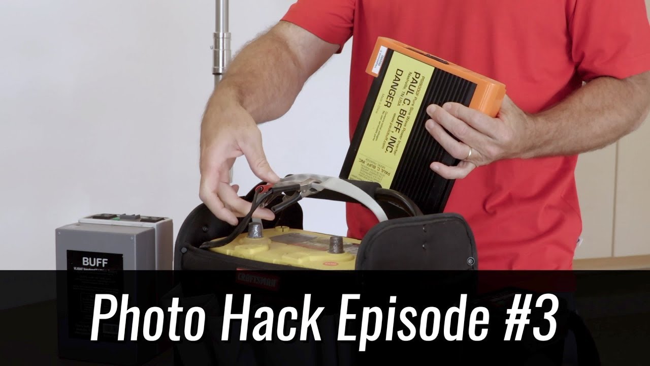 Never Run Out of Juice on Location: Joel Grimes' Battery Pack System for Strobe Shooters