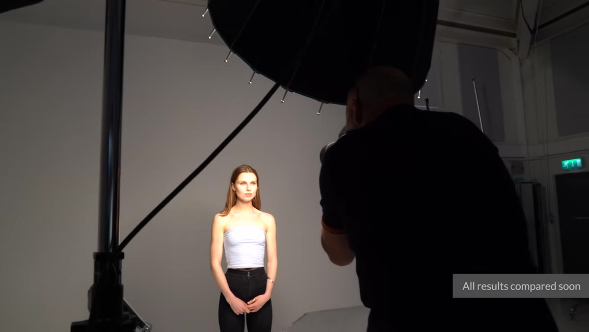 Para 88 parabolic reflector in soft focus position