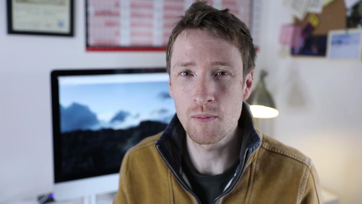 Thomas explaining he started YouTube two years prior as a hobby, not a business