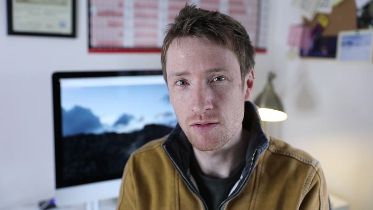 Thomas describing how landscape photography income began outperforming studio income