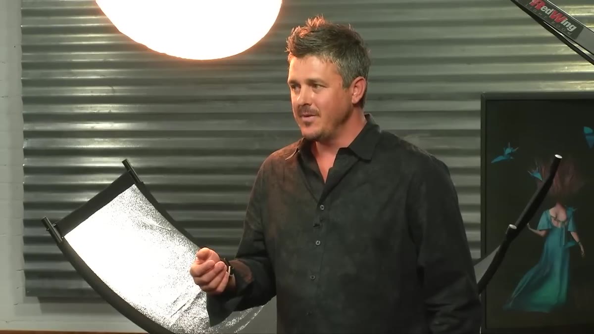 Instructor speaking to subject to elicit natural expression