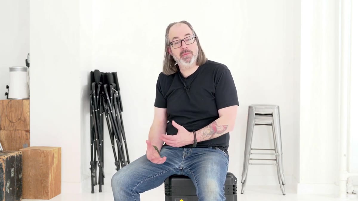 Daniel Norton discussing photographing people as themselves