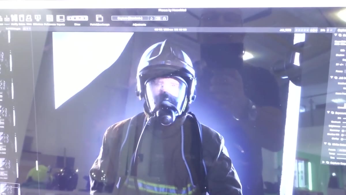Mist and water described as additions to helmet shots