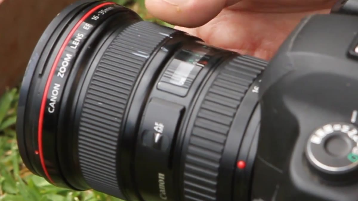 Focus marks on slider carriage, popsicle to gnome transition point