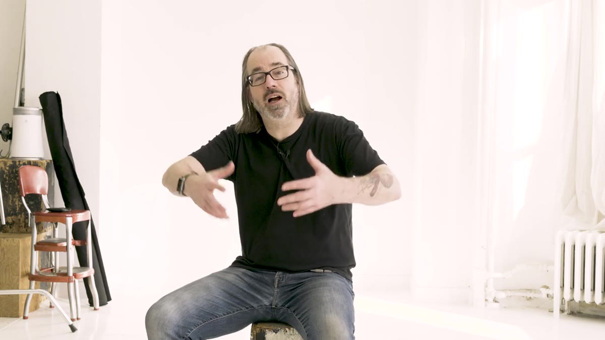 Norton explaining sunset flash mixing and color temperature contrast