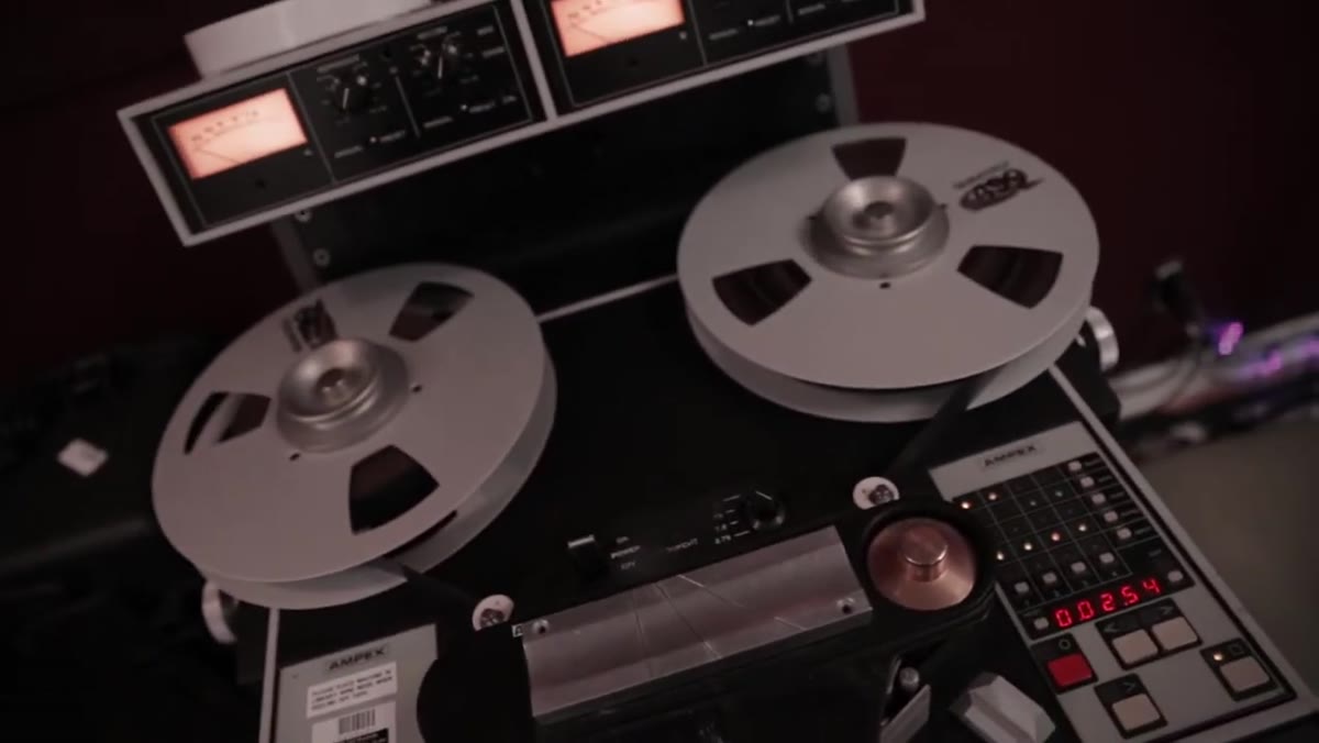 ATR tape machine with 1-inch head stack