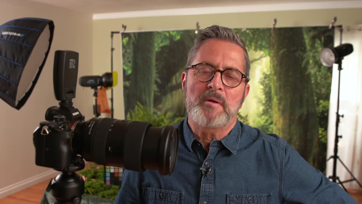 Camera display showing ISO 100 setting
