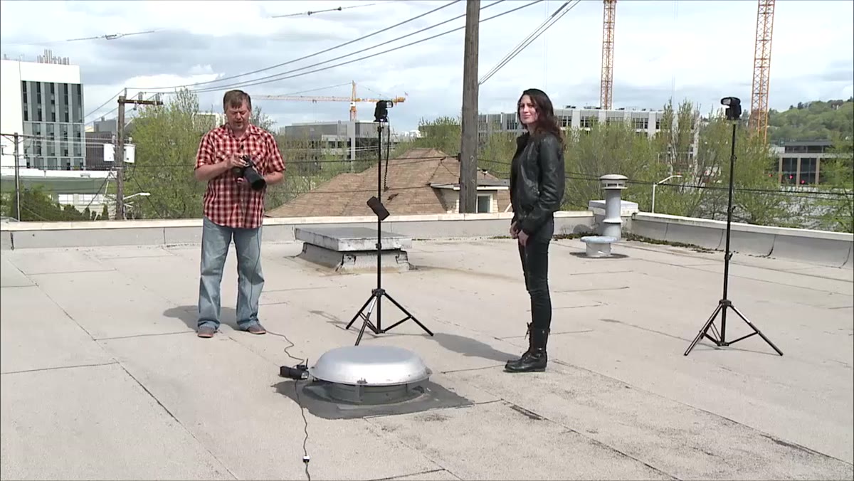 Radio Popper Junior transmitter held up to camera