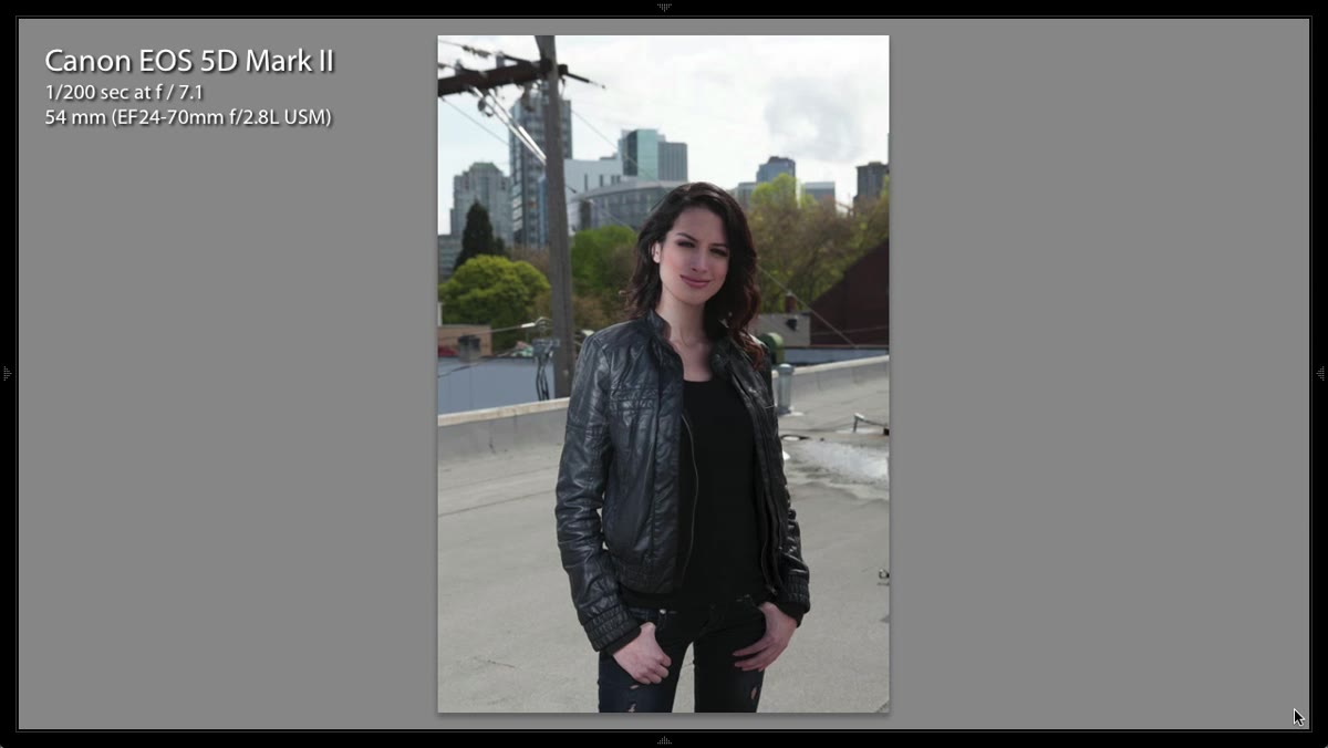 Camera display showing shutter speed at 1/400th of a second