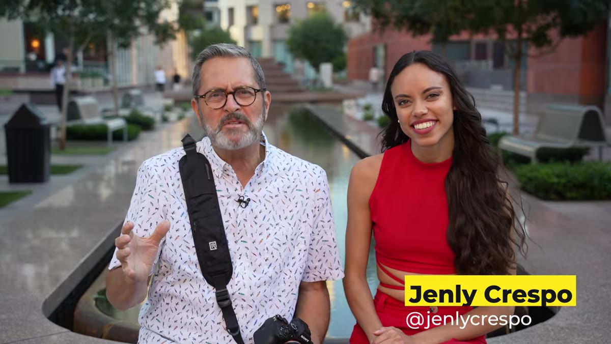Jay P. describing shooting thousands of frames on location