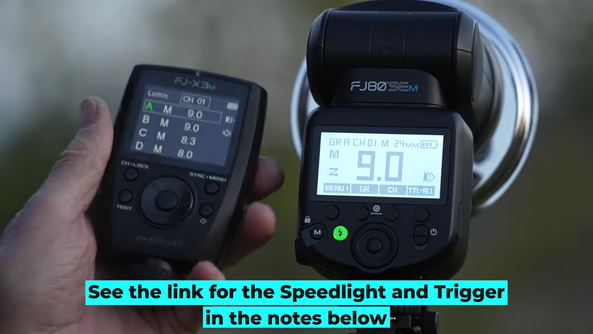 Adjusting flash power up and down via trigger controls