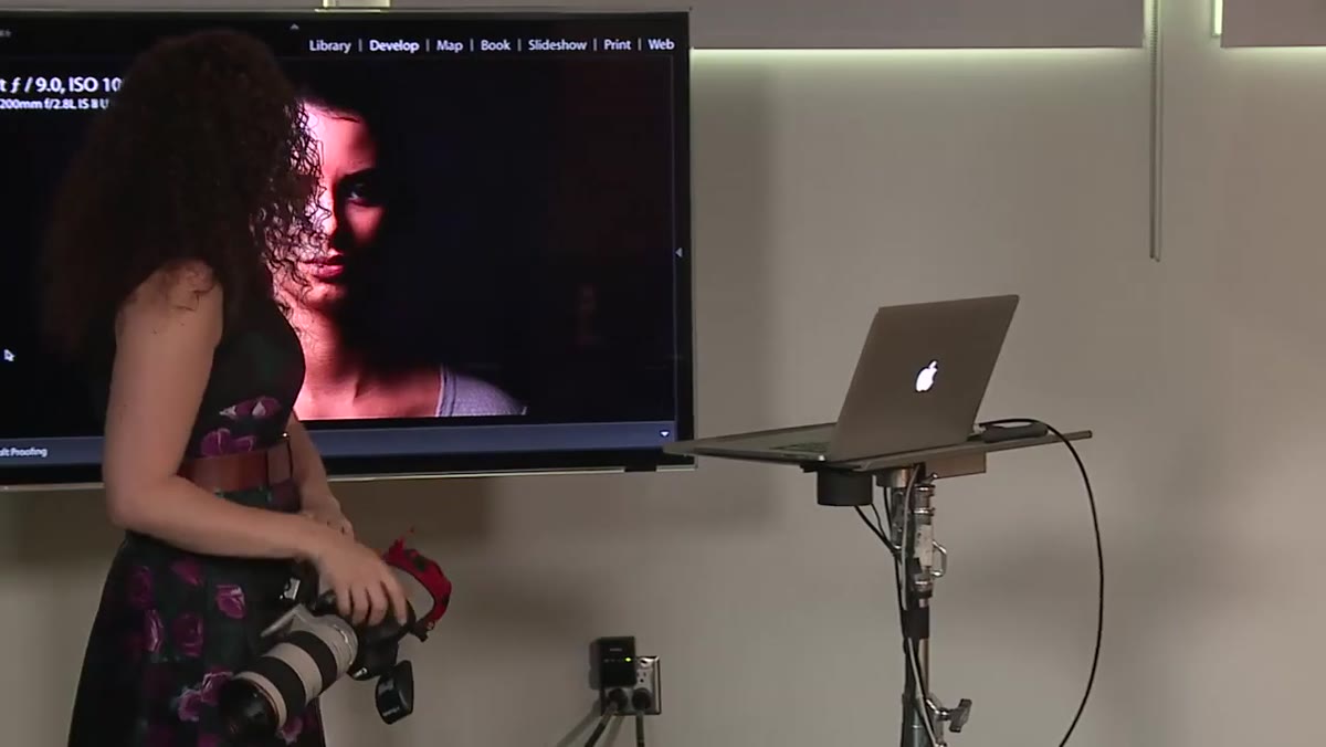 Subtle rim highlight visible on edge of subject&rsquo;s face