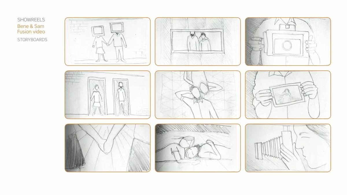 Presenter explaining her written shot list approach over storyboarding