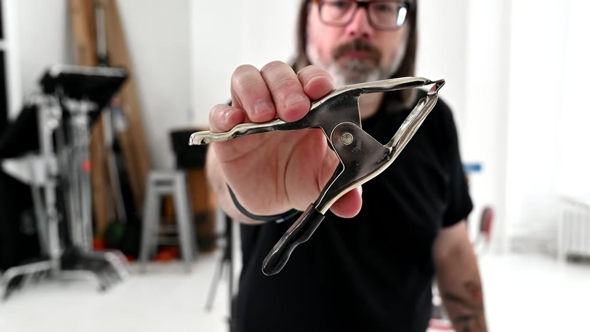A-clamps shown on a table, compared to super clamps