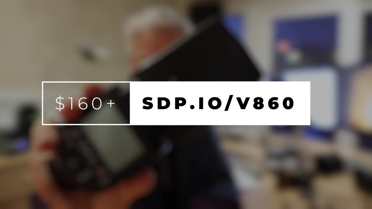 Godox V860 flash shown with wireless trigger kit