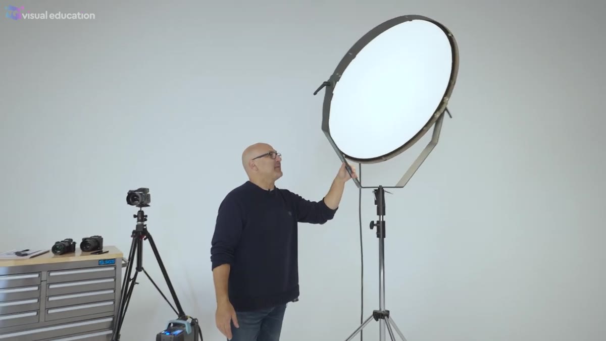 Kyle holding and presenting the Satellite Staro modifier