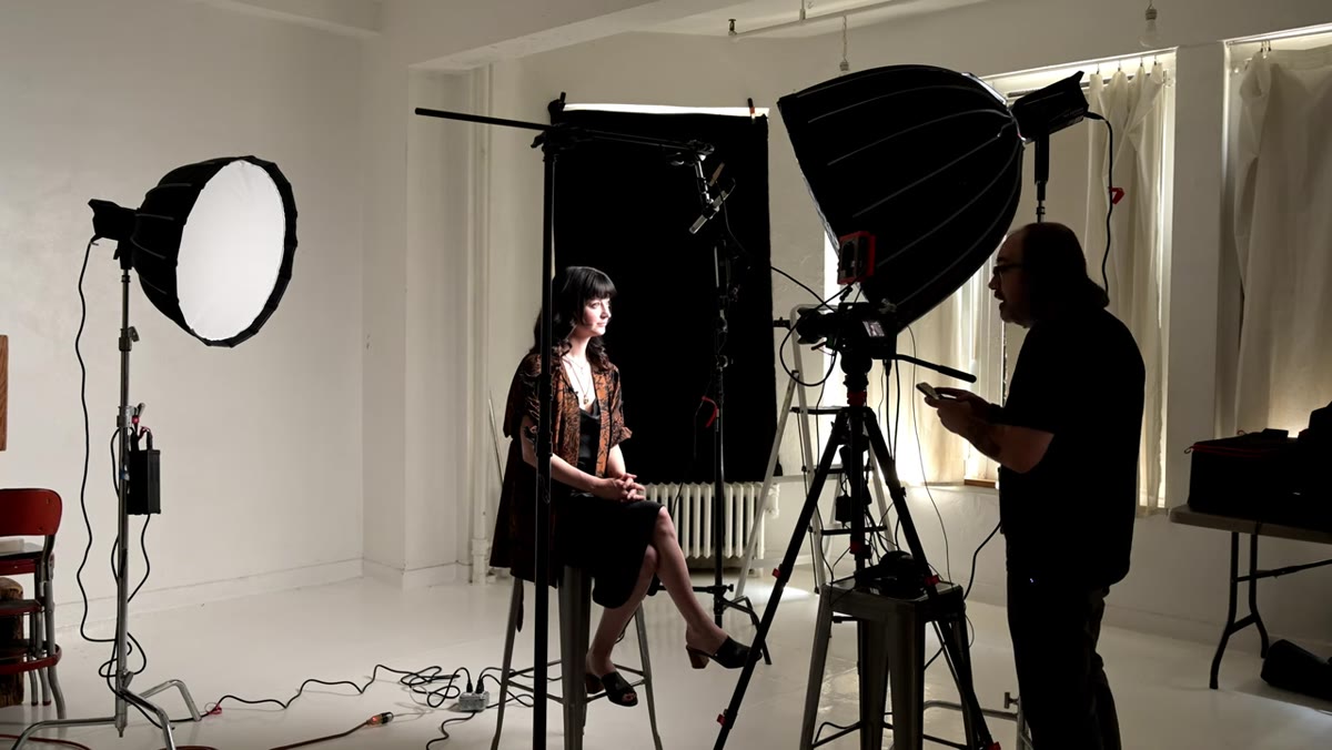 Backlight positioned behind subject, creating edge separation