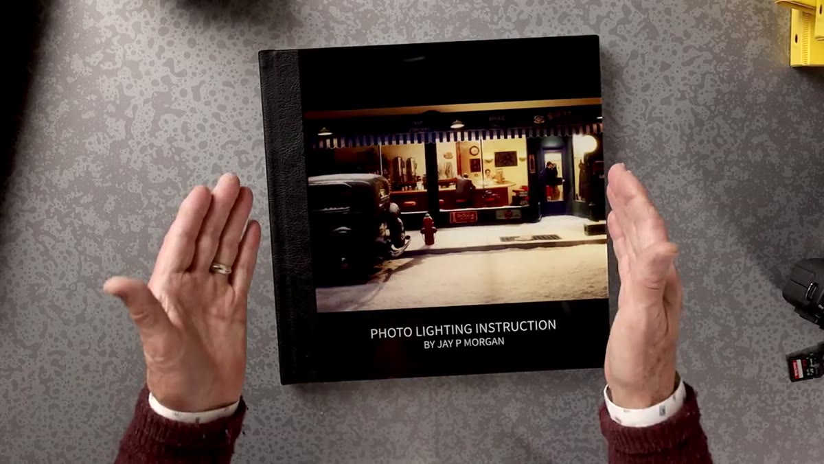 Showing printed digital diagram book with clean PSD-built lighting diagrams