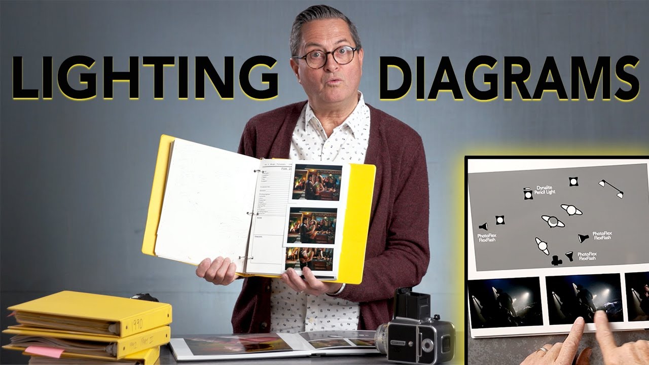 Why I've Kept a Lighting Diagram for Every Single Shoot - And Why You Should Too